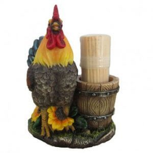 Rooster Toothpick Holder